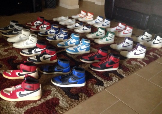 One of the Best Collections Of Original Air Jordan 1s is Up For Sale
