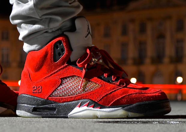 jordan 5 raging bull red suede Shop 