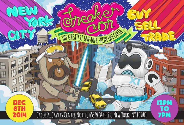 Sneaker Con NYC December 2014 - Event Reminder