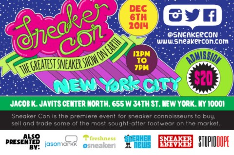 Sneaker Con NYC December 2014 - Event Reminder - SneakerNews.com
