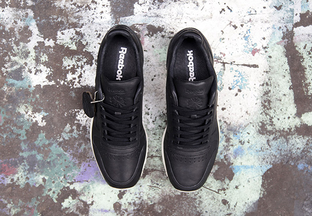 Reebok Classic Leather Lux - Black SneakerNews.com