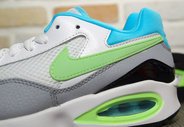 Nike Air Max ST – White – Clearwater – Flash Lime – Wolf Grey
