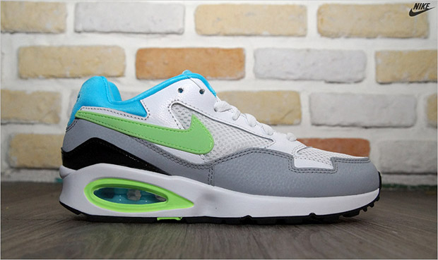 Nike Air Max St White Clearwater Flash Lime Wolf Grey 2