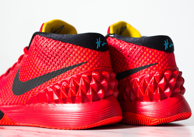 kyrie 1 red black