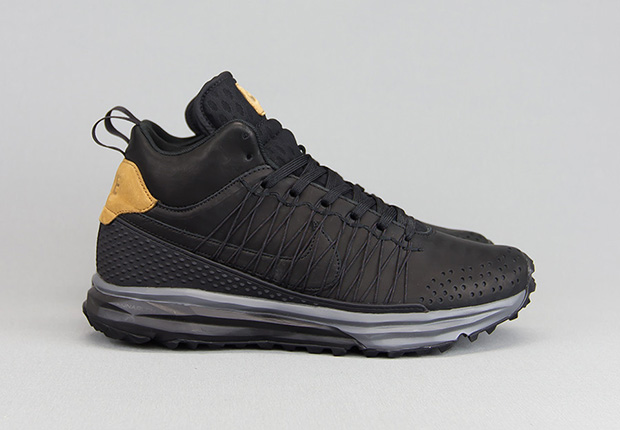 Nike Lunarfresh Sneakerboot Premium Black Ale Brown 2