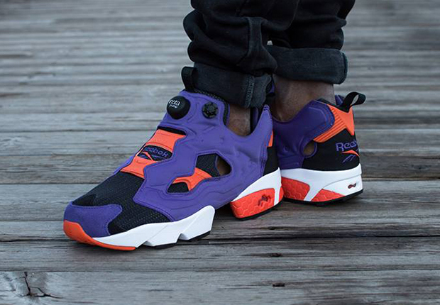 Reebok Insta Pump Fury OG - Violet - Black - Hot Red