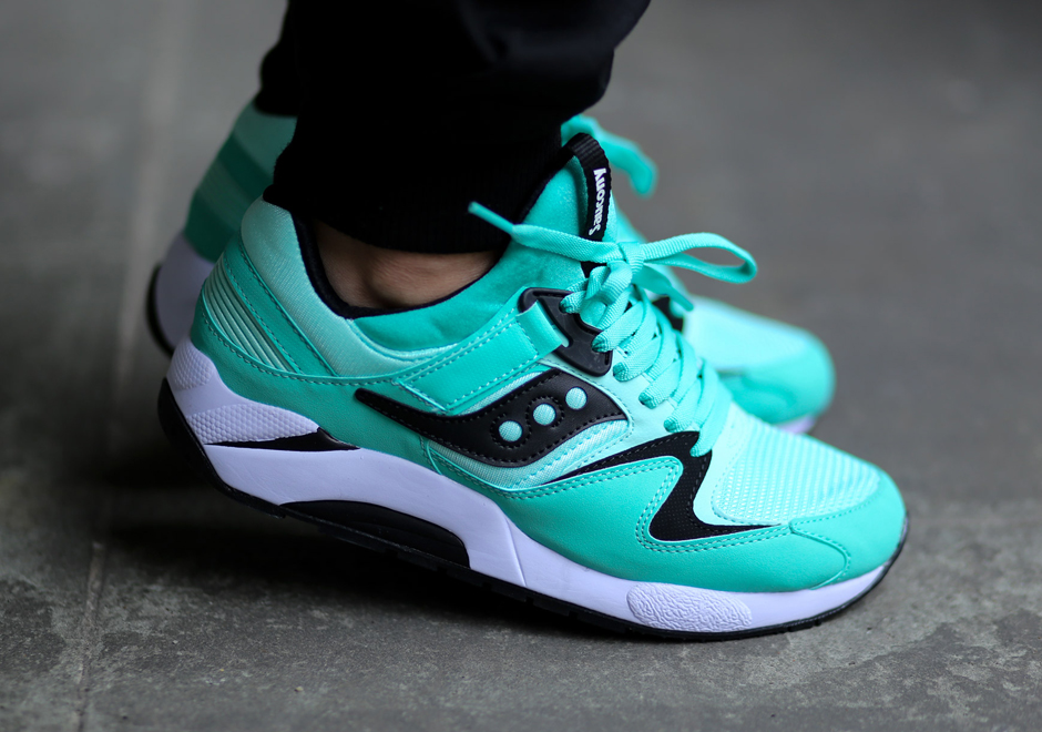 saucony grid 9000 mint and black off 52 