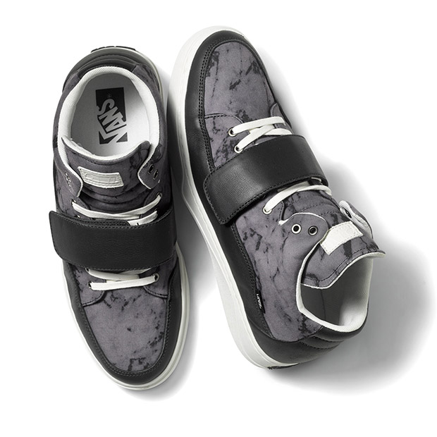 Vans Otw Collection Marble Collection Tenent Black Print Star White Pair