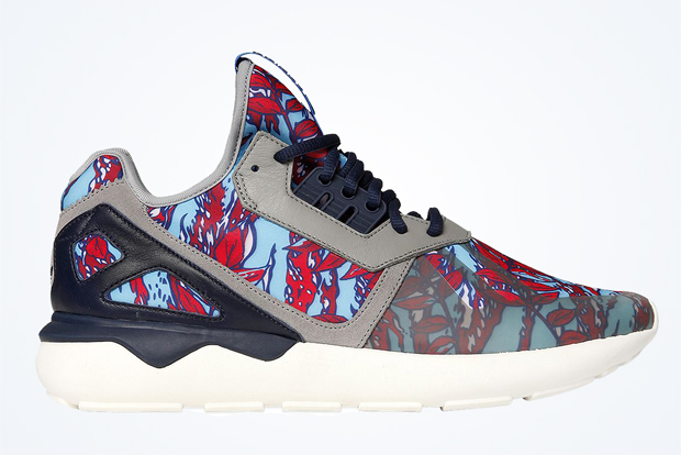 Adidas originals sale tubular floral sneaker