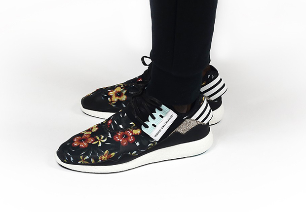 Adidas Y 3 Retro Boost Yohji Yamamoto Hibiscus Graphic Floral Pack 3