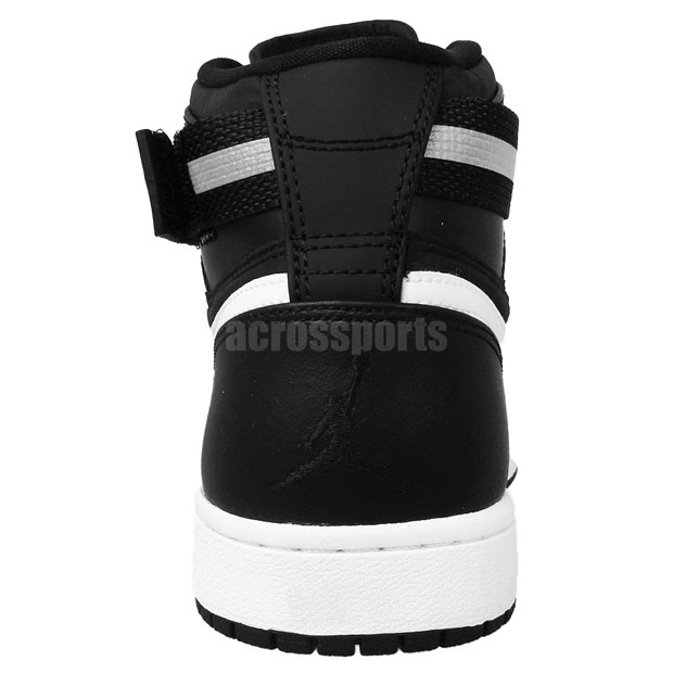 Air Jordan 1 High Strap Black Dark Grey White 06
