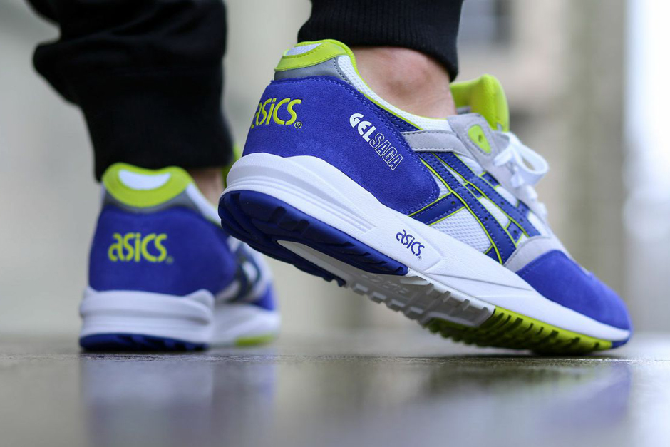 Asics Gel Saga Royal White Neon 03