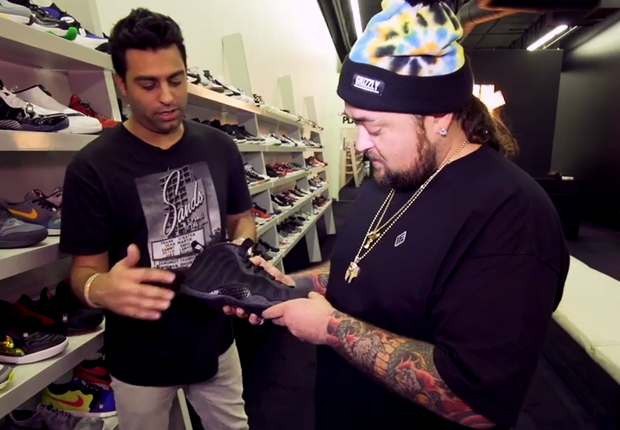 Leather Foamposites? Chumlee Goes Sneaker Shopping With Complex