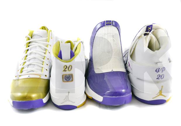 Air Jordan 19 - Gary Payton "Lakers" PE Set on eBay