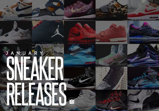 January 2015 Sneaker Releases