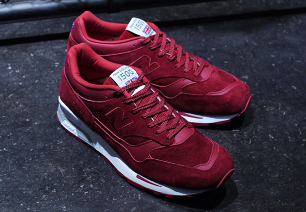 Balance 1500 "Made in England" - Red Suede - SneakerNews.com