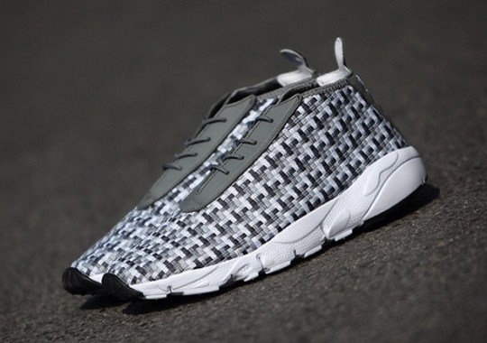 nike air footscape desert chukka white black reflective 01