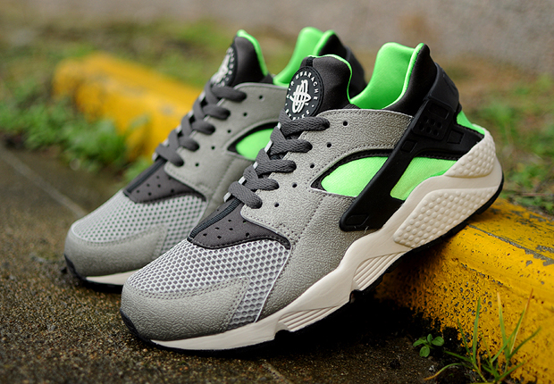 lime green huaraches shoes