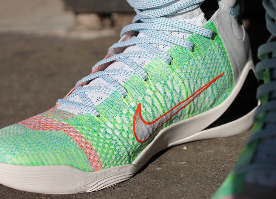 nike dark what the kobe 9 on feet 06