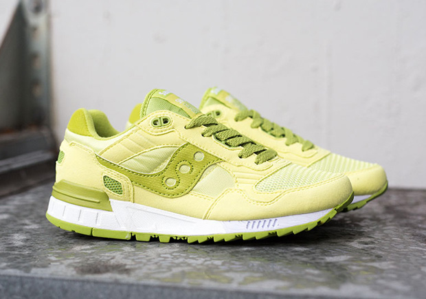 saucony shadow lime