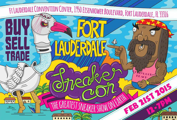 Sneaker Con Fort Lauderdale – Saturday, February 21st, 2015