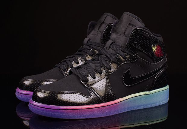 Air Jordan 1 Retro High GG "Rainbow - SneakerNews.com