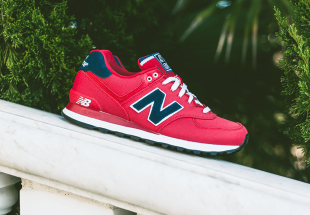 all red 574 new balance