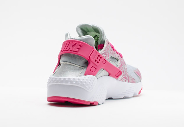 Nike Air Huarache Gs Pink Floral 3