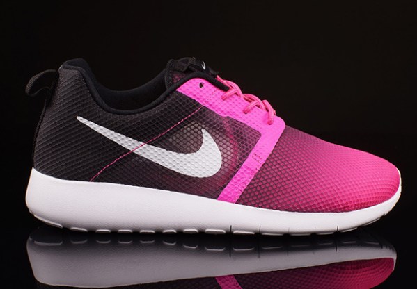 Nike Roshe Run Flight Weight GS - Pink Pow - Black - SneakerNews.com