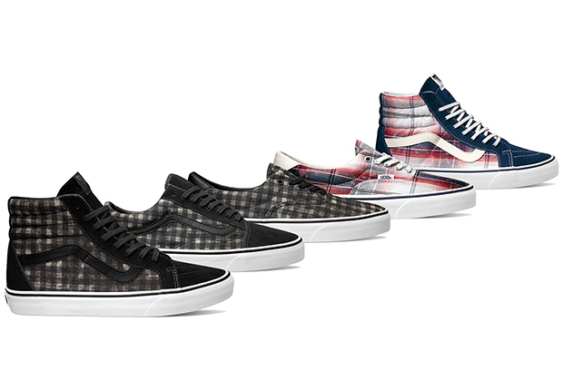 Vans Classics Distressed Plaid Pack For Spring 2015