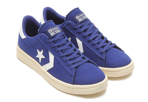 X Large Converse Pro Leather Canvas Ox Blue 2