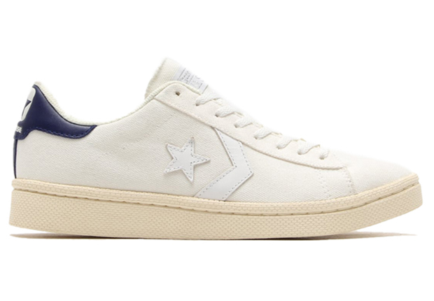 X Large Converse Pro Leather Canvas Ox White 1