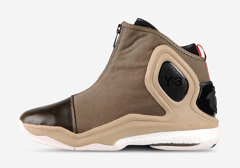 Y 3 Adidas D Rose 5 Boost Military Green 1