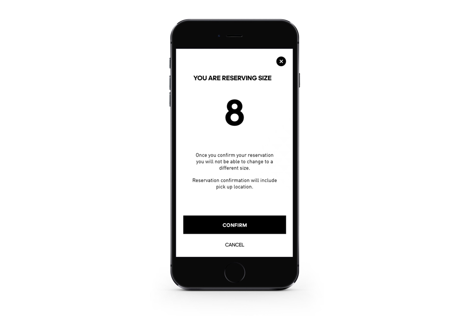 Adidas yeezy sale app reservation