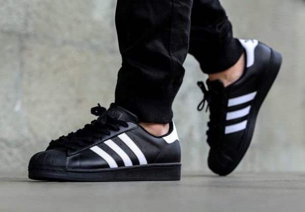 adidas Superstar - Black - White - SneakerNews.com