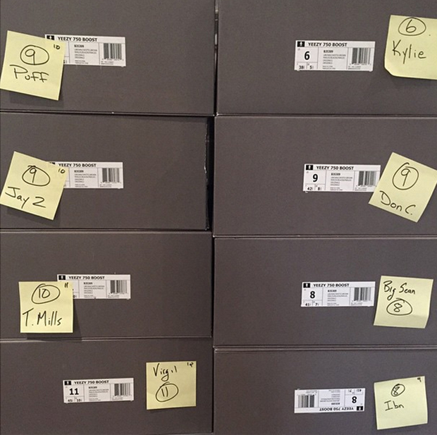 Adidas Yeezy 750 Boost Box