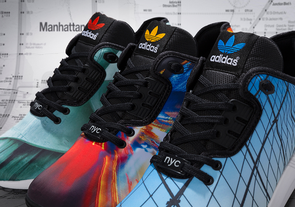 adidas ZX FLux Decon "NYC Prints" Pack
