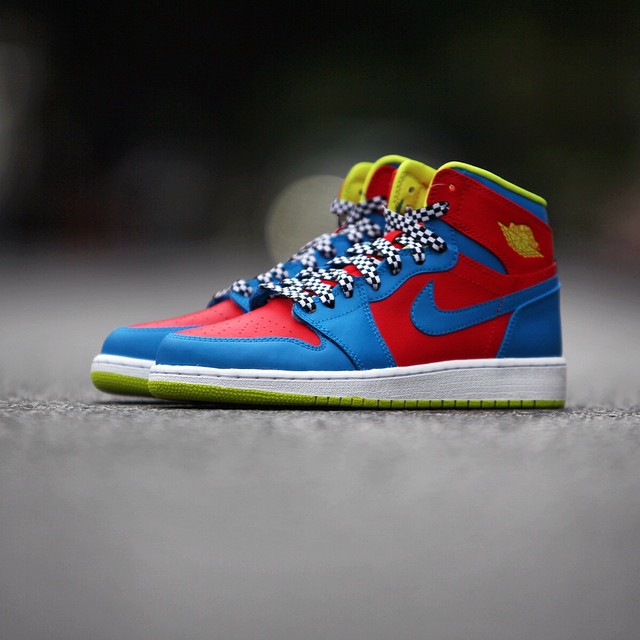 Air Jordan 1 Gs Racer Pack 06