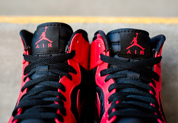 Air Jordan 1 High Strap 'Black Gym Red