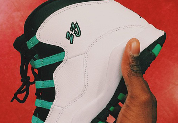 Air Jordan 10 GS "Bleached Turquoise"