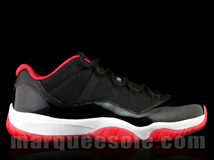 Air Jordan 11 Low Bred Detailed Look 02