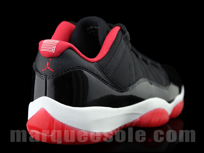 Air Jordan 11 Low Bred Detailed Look 04