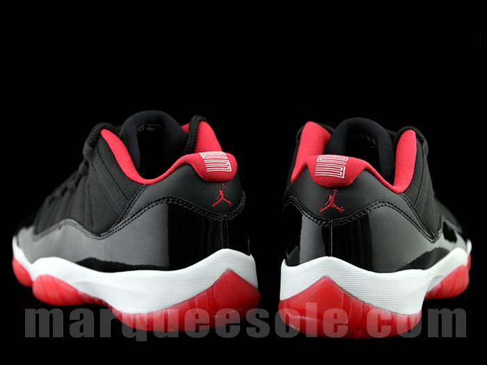 Air Jordan 11 Low Bred Detailed Look 05