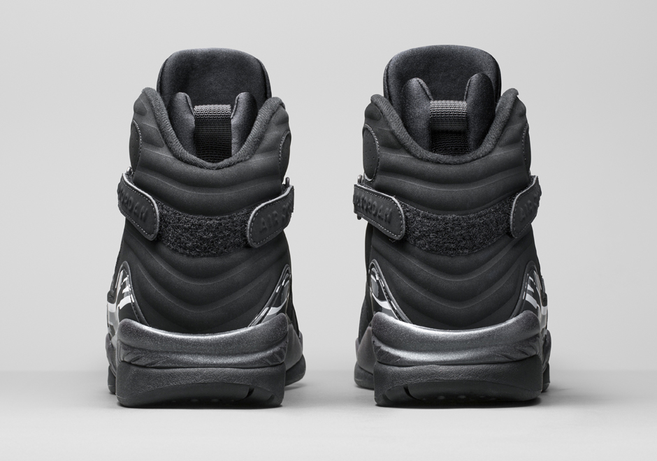 Air Jordan 8 Black Chrome 2015 3
