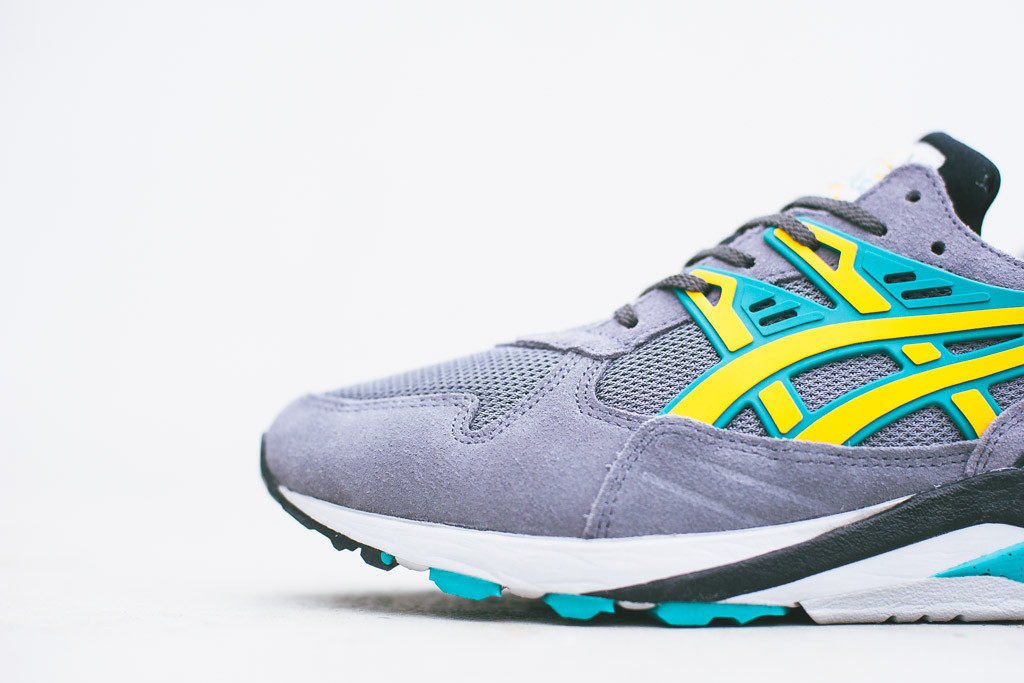 Asics Gel Kayano Trainer Grey Gold Fusion Teal 03