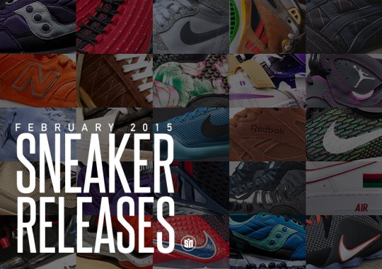 February 2015  Sneaker Releases