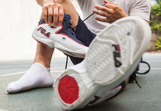 Fila 97 Tradition Original White Navy Red 4