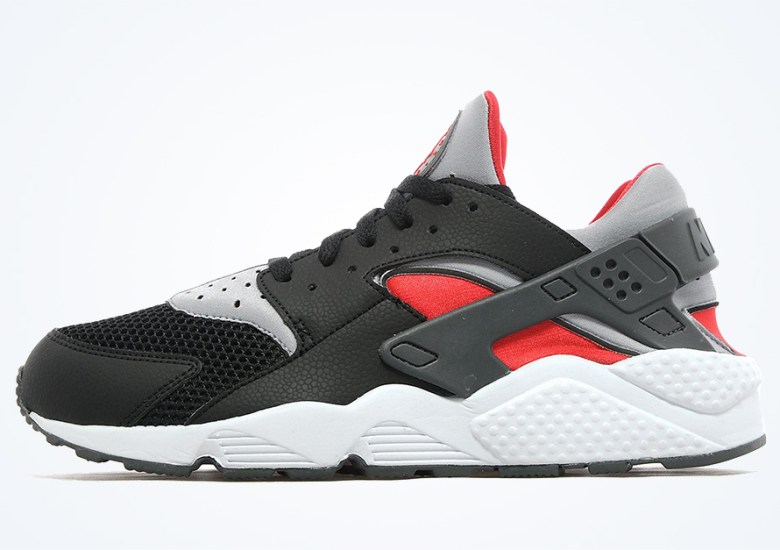 Taxpayer revidere Gangster Nike Air Huarache - Black - Wolf Grey - Red - SneakerNews.com