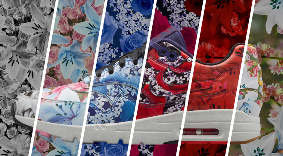 The Latest Nike Air Max 1 City Collection Goes Floral
