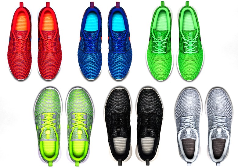 Multiple Nike Flyknit Roshe Run Colorways Releasing This Thursday